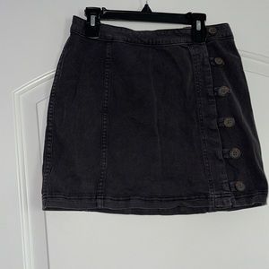 Altar'd State Denim Mini Skirt